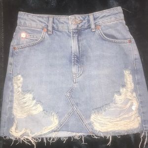 Denim skirt